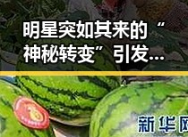 明星突如其来的“神秘转变”引发热议，真相几何？